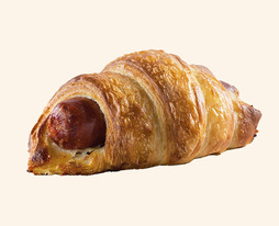 Käsekrainer im Schlafrock