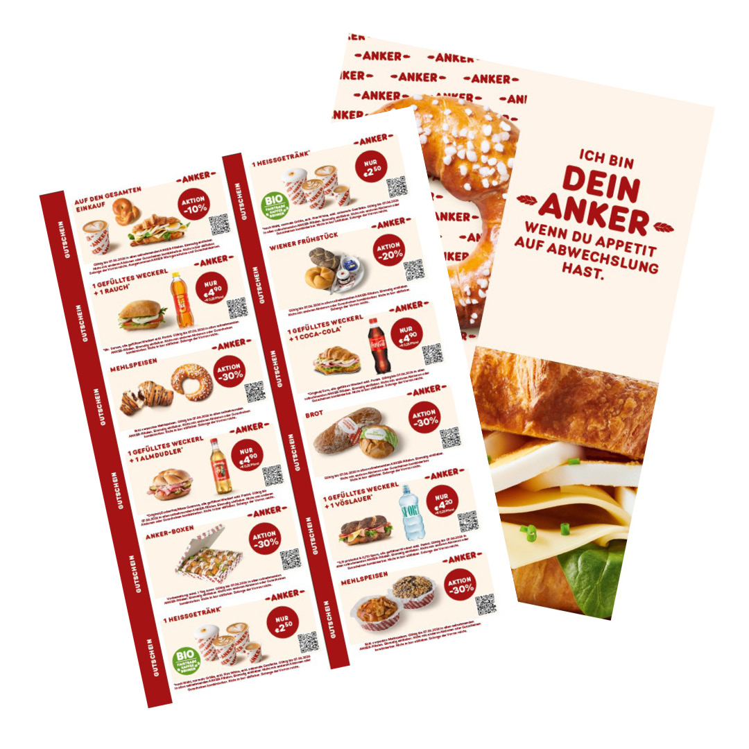 DEIN ANKER-Gutscheinflyer - heute in der HEUTE.